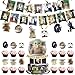 FANDE Juego de Decoración de Fiesta de Cumpleaños, Sombrero de Copa para Tarta de Star Wars con Tema Star Wars, Decoración de La Casa de Fiesta Decoración de Cupcakes, 32PCS