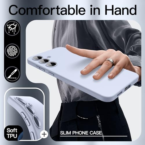 Image of JETech Slim Case for Samsung Galaxy S25 FE, Icyblue