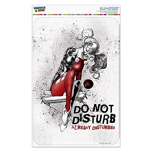 GRAPHICS & MORE Harley Quinn Already Disturbed Home Business Office Sign