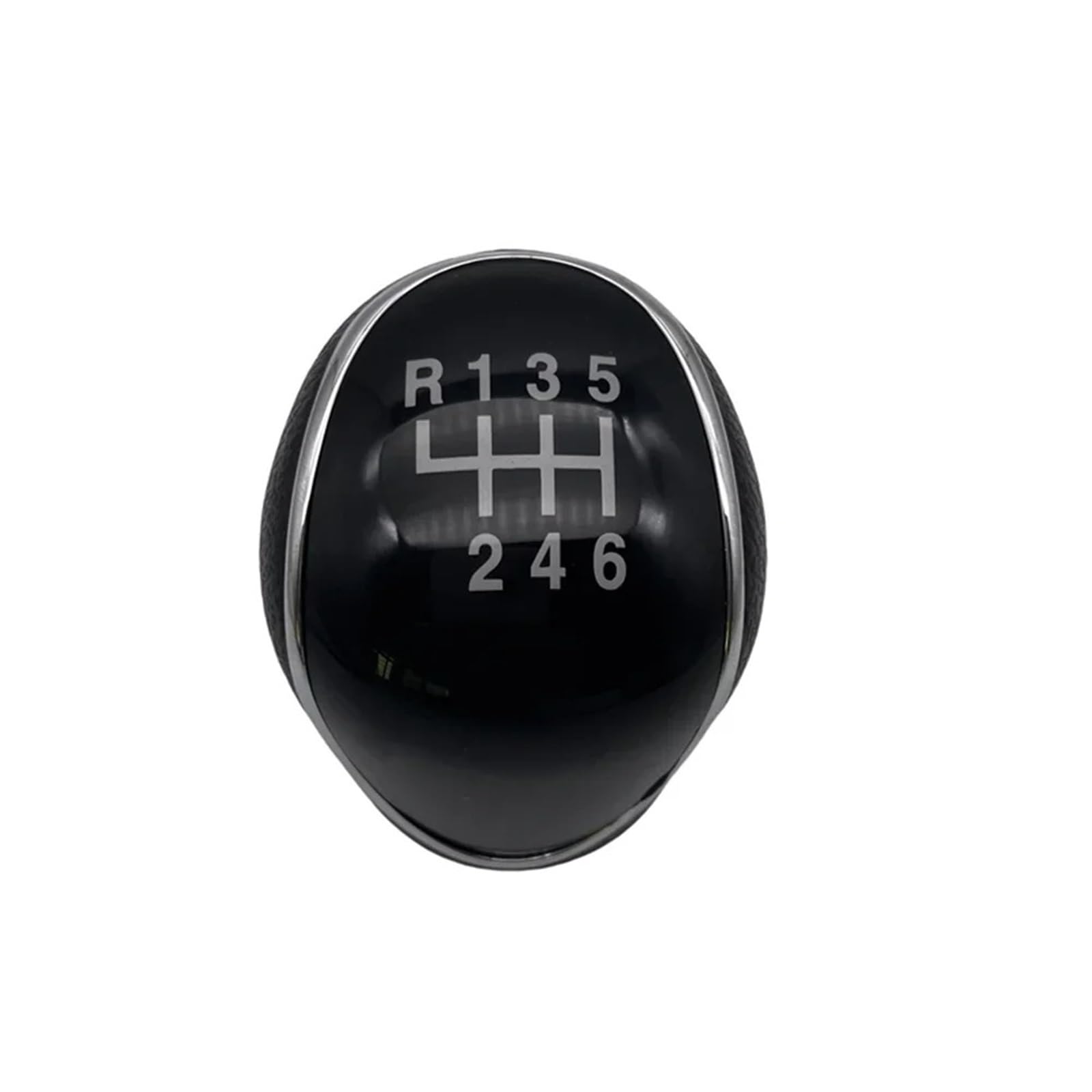 DWTNMEX Gear Shift Knob for Hyundai for IX35 2012-2016 Gear Head 6 Speed New Shift Knob Leather Black