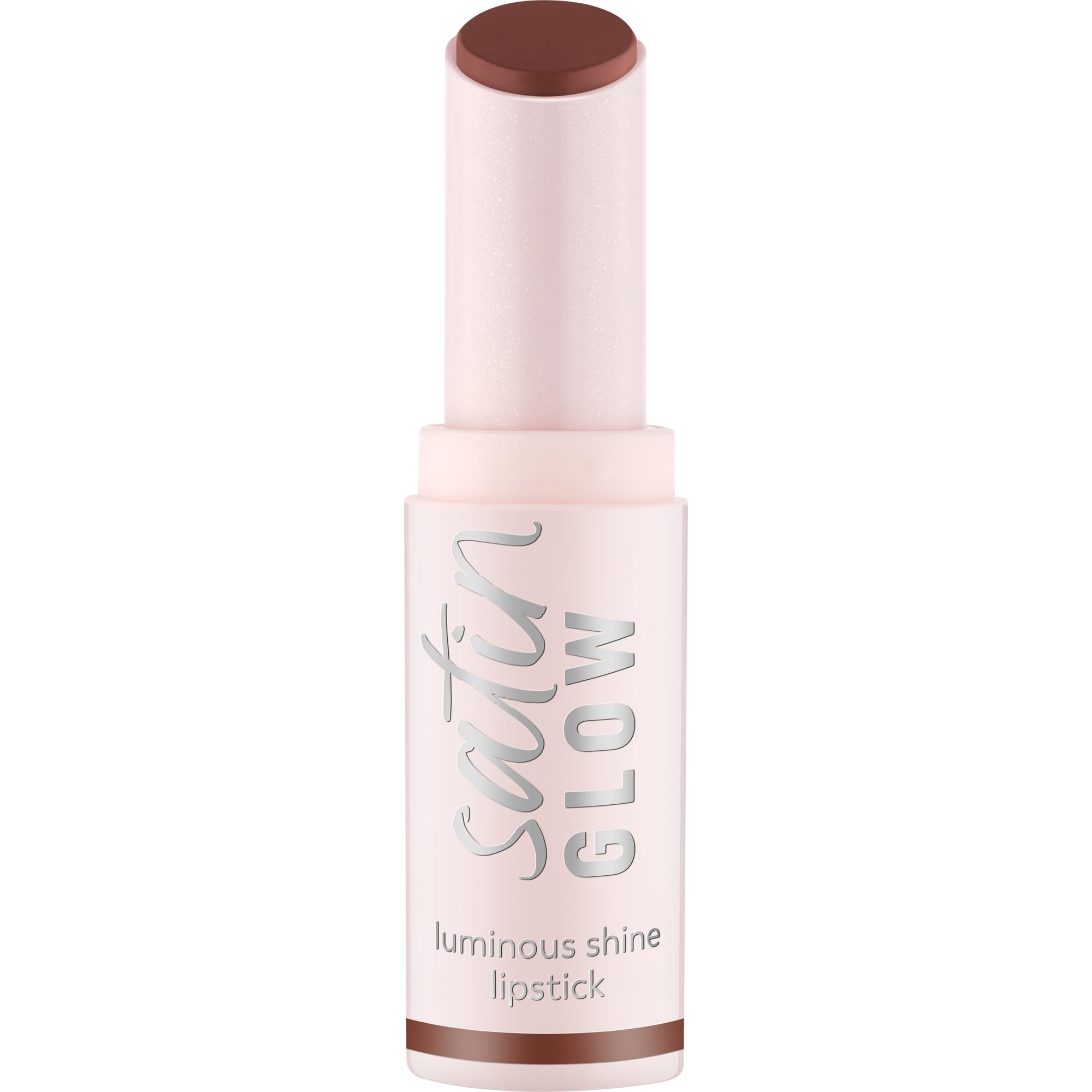 Essence Cosmetics Satin Glow Luminous Shine Lipstick Rouge à Lèvres, Luminescent, Intense en Couleurs (3.5g)