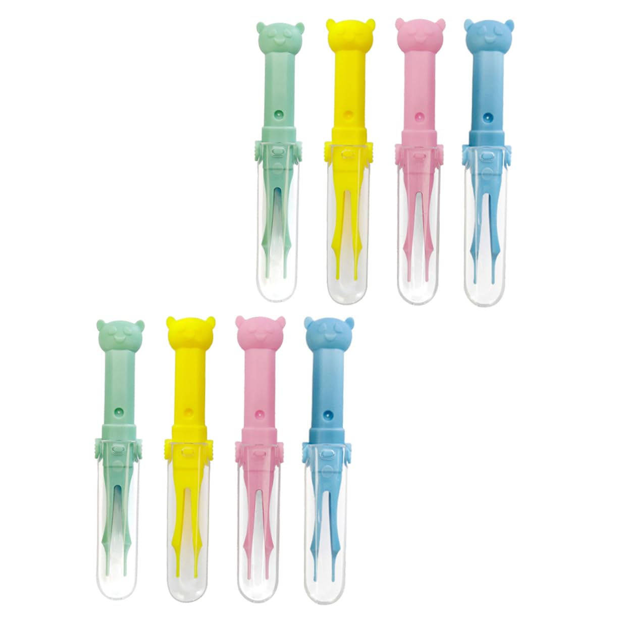 UPKOCH 24pièces Pince à Nettoyer Nez Pour Outils De Soin Corporel Nettoyage Pratique Oreilles Yeux Design Sécurisé Couleur Aléatoire
