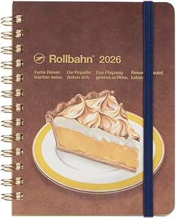 【デルフォニックス手帳 2026年版/2025年10月始まり】ロルバーンダイアリー アメリカンスイーツ M スケジュール帳 マンスリー(B(レモンパイ))