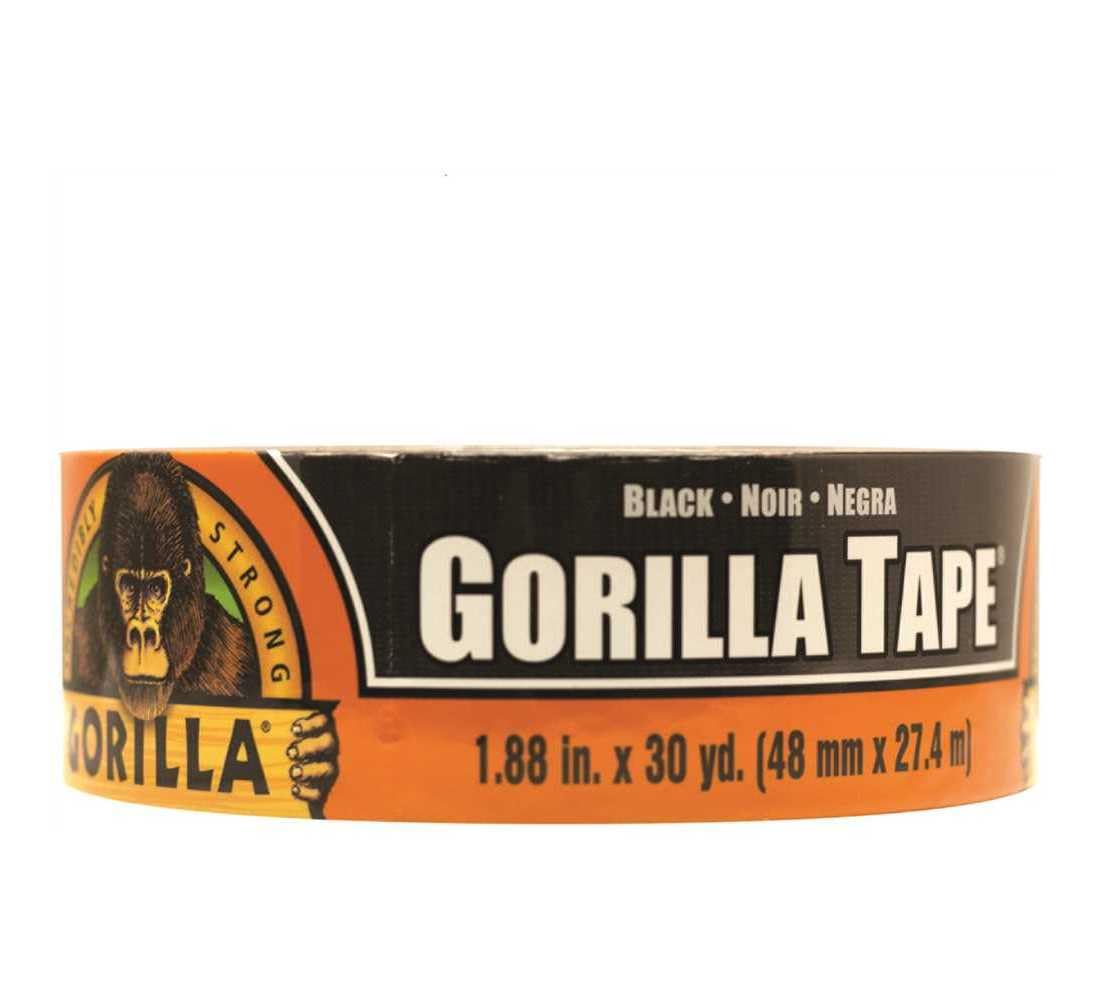 Gorilla Duct Tape, 27.4 Meter Length x 48 mm Width, Black