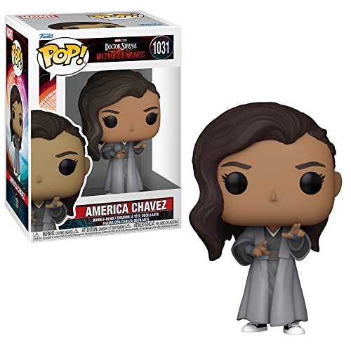 Funko Pop! Marvel Movies: Doctor Strange In The Multiverse Of Madness Collectors Set - 4 Figure Set Includes: America Chavez In Cloak, Sinister Strange, Dead Strange & Captain Carter #TOP4