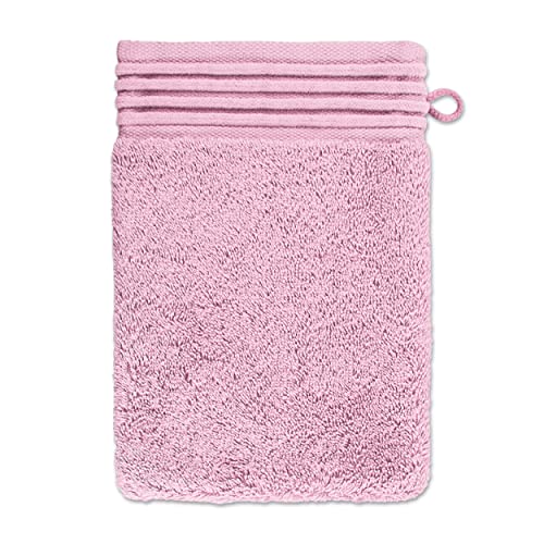möve Loft gant de lavage 15 x 20 cm en 100% coton (Spinair), rose Cover