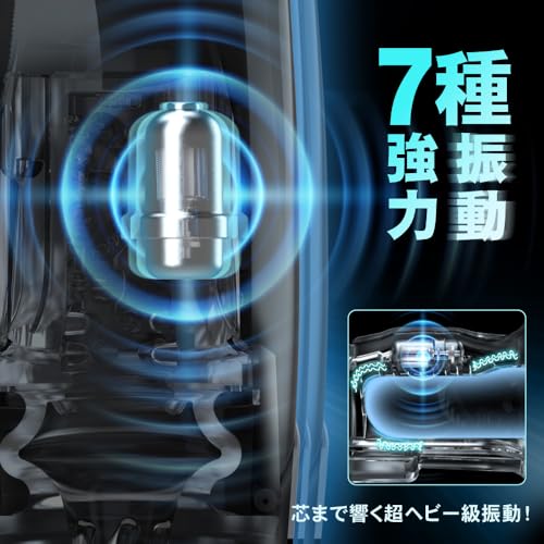 【360°スイング!最新機能!】電動オナホ オナホ オナホール【42℃人肌温感+7種吸引+7種振動+14cm深喉刺激】オナホにんき人気 電動オナホール おなほーる 飞机杯 オナニーグッズ 4D内部構造 なほーる 男性用 大人のおもちゃ オナニー おなほ 大人の玩具 アダルトグッズ - 画像4