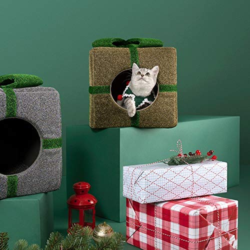 Lit pour chat fermé MU Nest : Solution anti-stress et froid pour l'hiver
