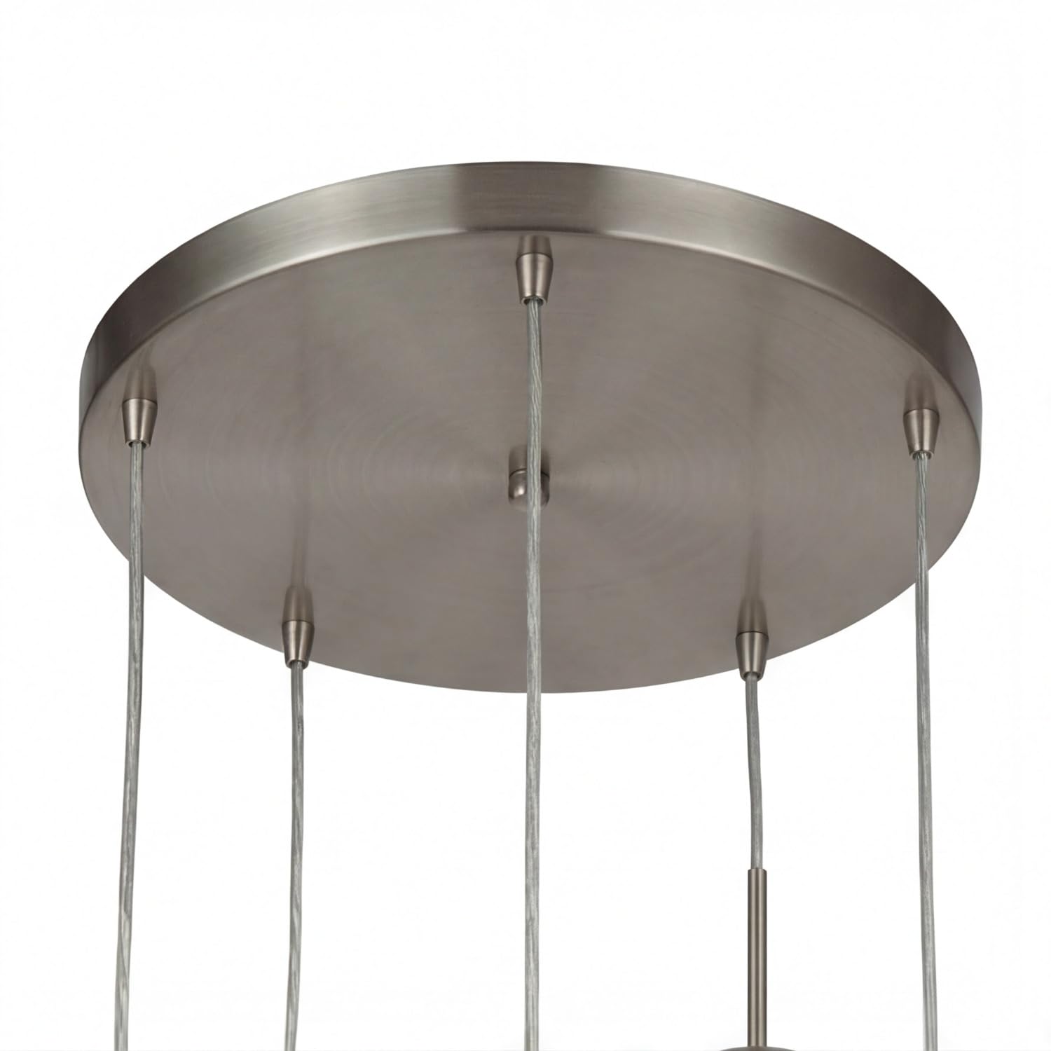 Lampada a sospensione in vetro colorato Ø 50 cm H: max. 1,2 m paralumi a sfera orientabili 5 fiamme E27 lampada a sospensione tavolo da pranzo soggiorno