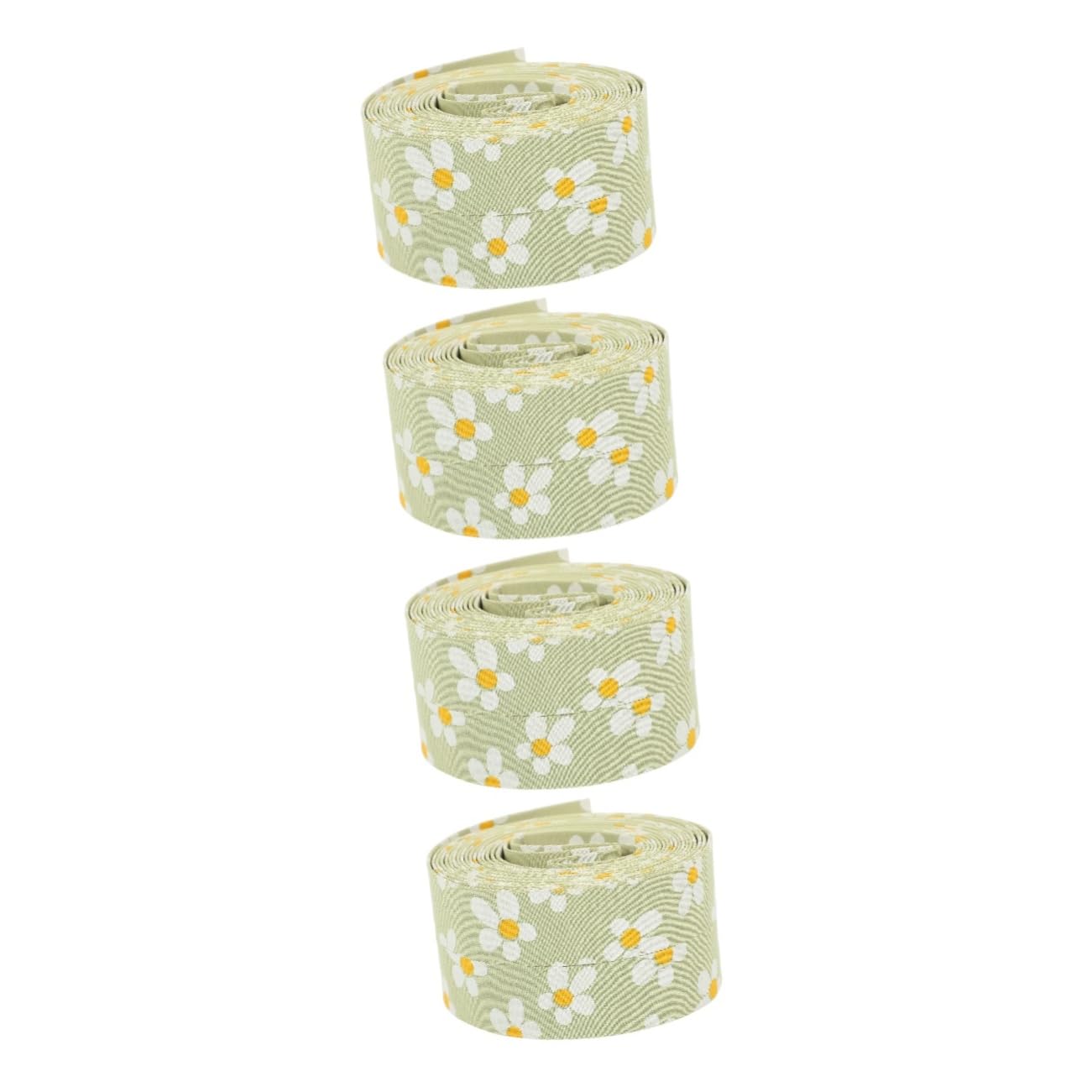 Ruban imprimé pour création de nœuds et accessoires de cheveux NUOBESTY - 4 pièces