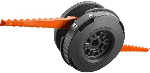 RYOBI AC053N1FH Carrete Easy+ Línea fija giratoria 2 en 1 y cabezal de hoja para recortadoras de alimentación de golpes