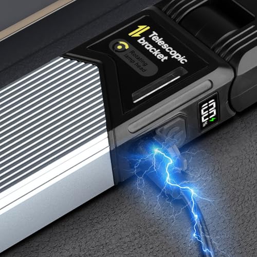 Lampe de camping rechargeable avec batterie longue durée de vie