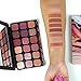 Revolution Beauty, Forever Flawless Eyeshadow Palette, 18 Pigmented Shades, Nude & Warm Pressed Powder Mattes, Shimmers, Glitters, Allure, 15 X 0.04 Oz.