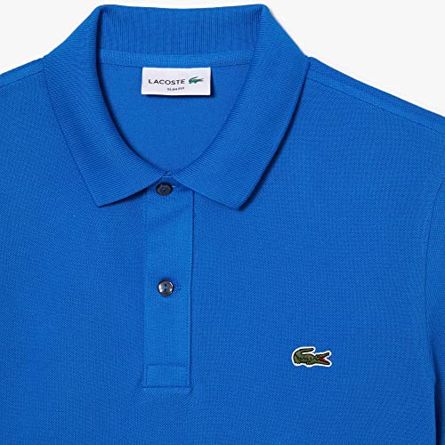 Image of Lacoste Short Sleeve Classic Fit Chine Pique Polo Shirt, L1264 Shirt