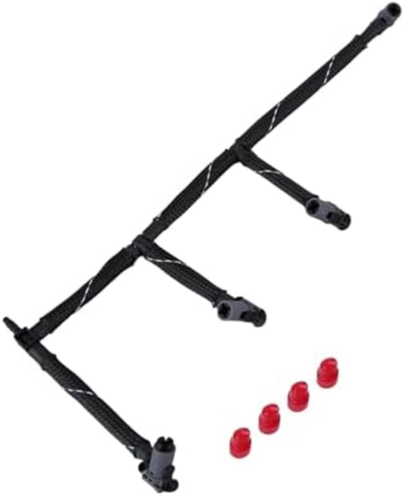 Tubo flessibile di ritorno dell'iniettore di carburante compatibile con Seat, 1.6TDI DGTE dal 2017 in poi. Sostituisce il tubo flessibile di ritorno dell'iniettore di carburante 04L130235B 04L13