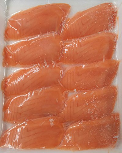 冷凍 サーモン トラウト スライス 20枚(枚6g)×50P 業務用 寿司用