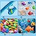 Magnetic Fishing Game Toys for Kids Toddlers 3-5 4-8, Water Table Bathtub Toys with Pole Rod Net & Fish, Water Bath Pool Outdoor Fishing Toys for Kids Toddlers Baby Boys Girls Age 3 4 5 6 7 8 Year Old