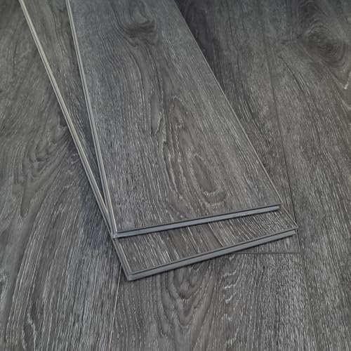 Flooret 72' Full Plank Sample Luxury Vinyl Plank Flooring | DIY Click Installation, 40 Mil Wear Layer, Waterproof and Scratch Resistant LVP | Hafren Signature