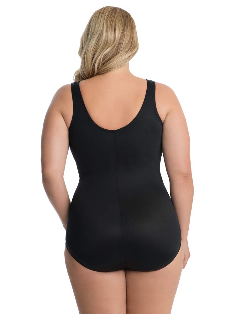 Miraclesuit Damen-Badeanzug, Übergröße, Must Haves Oceanus, einteiliger Badeanzug