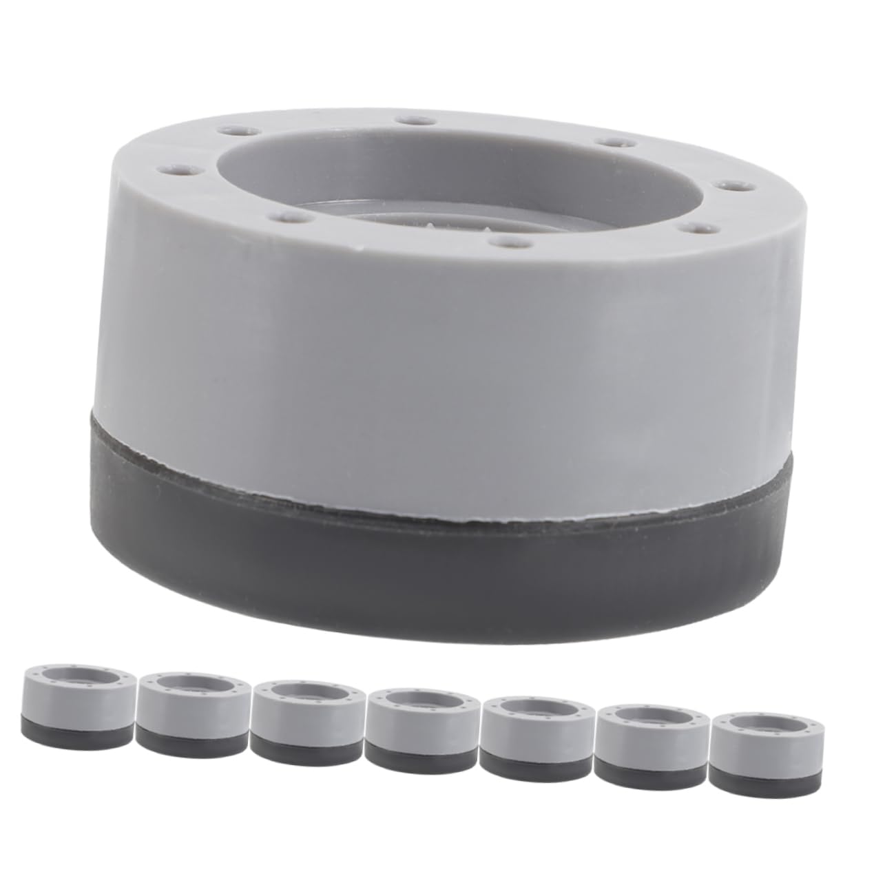 Garneck Washer Dryer Vibration Absorbing Pads 8 Pack Anti-Slip Bed Frame Risers Noise Dampening for Appliances Home Furniture Stabilizers