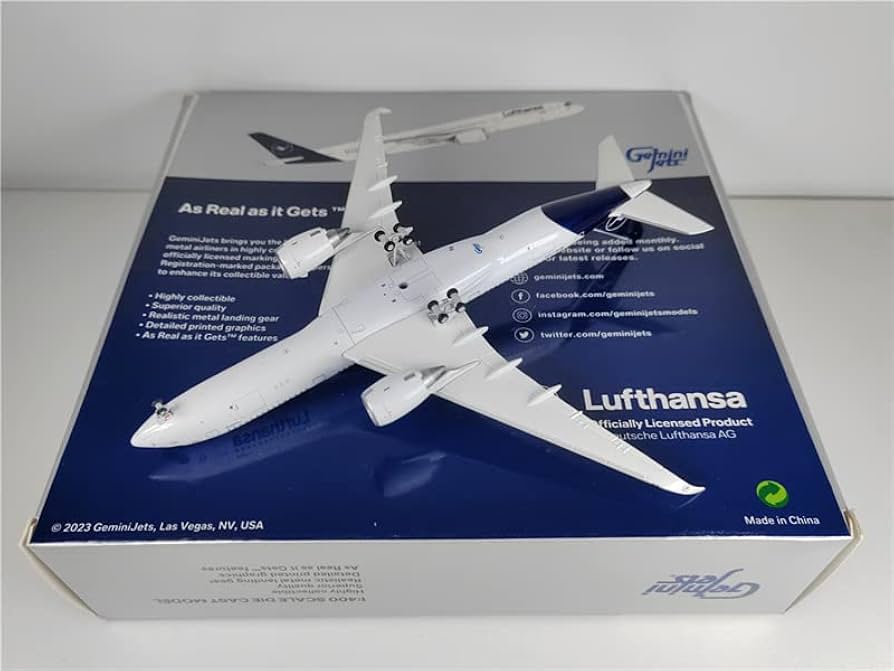 Amazon.com: ACE HOBBY for GeminiJets for Lufthansa Airlines for