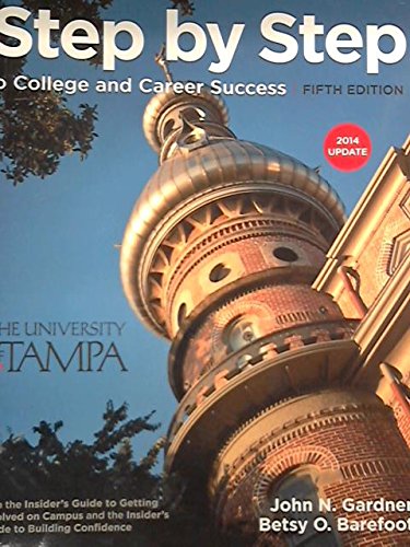 Step by Step to College and Career Success 145769543X Book Cover