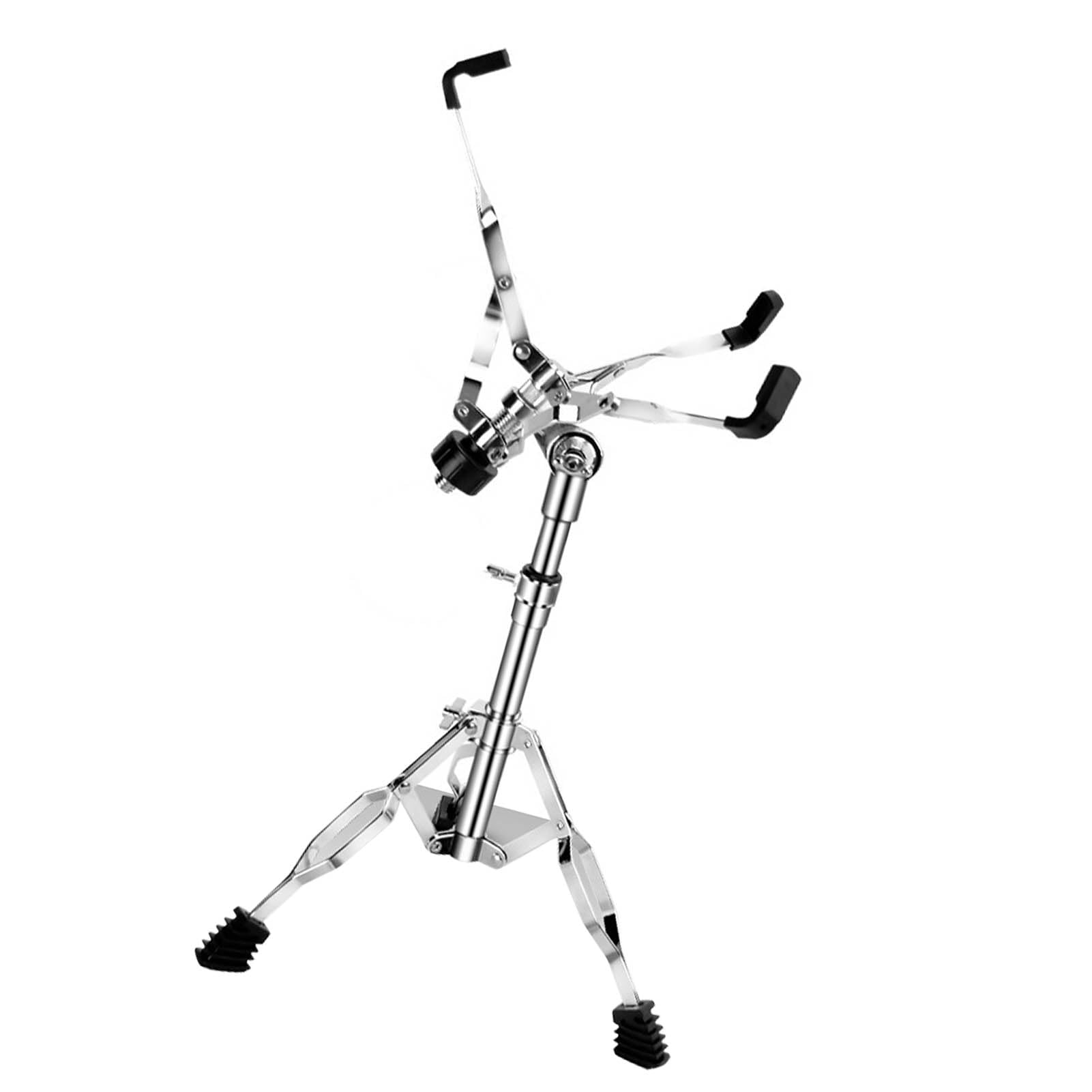 Wisecoco Snare-Drum-Ständer, Drum-Übungs-Pad-Ständer, Universeller Verstellbarer Übungs-Pad-Halter aus Kohlenstoffstahl Für Die Spielleistung(Snare Drum Stand)