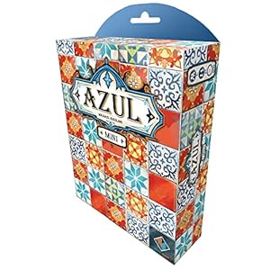 Azul Mini Board Game – Portable Tile-Placement Fun, Strategy Game for Kids and Adults, Ages 8+, 2-4 Players, 30-45 Minute Playtime, Made by Next Move Games