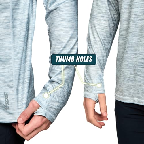 Men's Rash Guard Shirts Swim Shirts UPF 50+ UV Sun Protection Long Sleeve Shirts Lightweight Quick Dry2