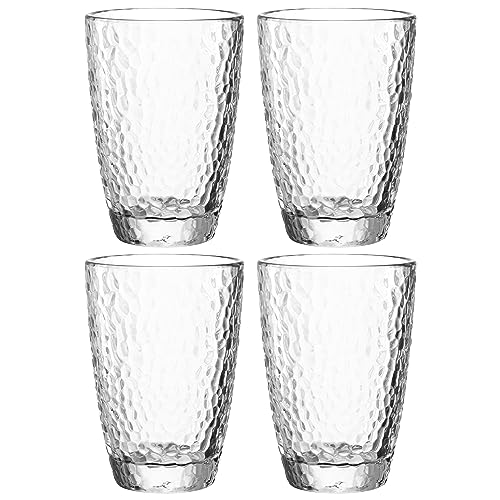 Leonardo Matera Trinkgläser Set 4-teilig - Hochwertiges Glas in H...