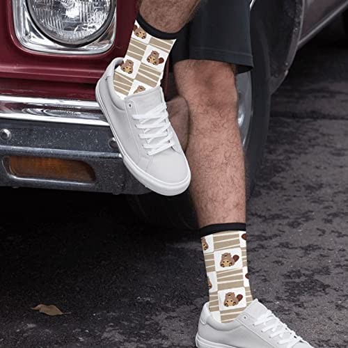 Image of Jedenkuku Novelty Fun Crew Socks Fashion Comfortable Men'S And Women'S Socks