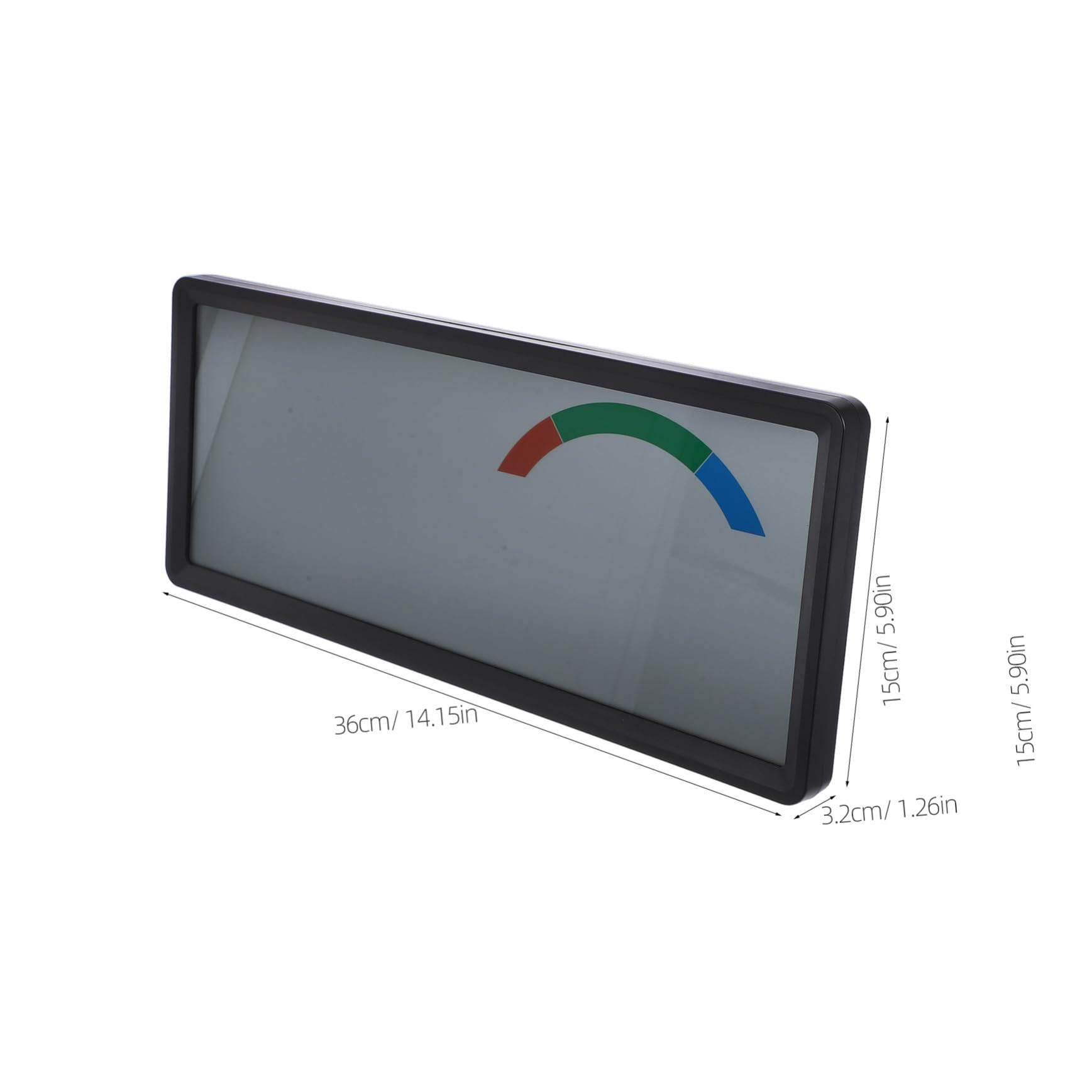Mikikit Reloj Digital de Pared con Pantalla LCD Grande de Termohigrómetro Integrado con Alarma Temperatura Humedad Fecha y Día Multifuncional para Sala y Escritorio