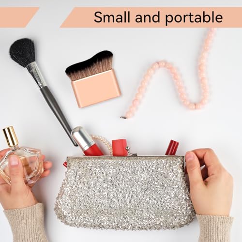 Tanning Brush Body Makeup Brush Kabuki Foundation Brush for Liquid Makeup Blending Brush Bronzer Brush for Blending Liquid, Cream, Concealer Tan Brush Applicator for Body & Leg Makeup - Image 5