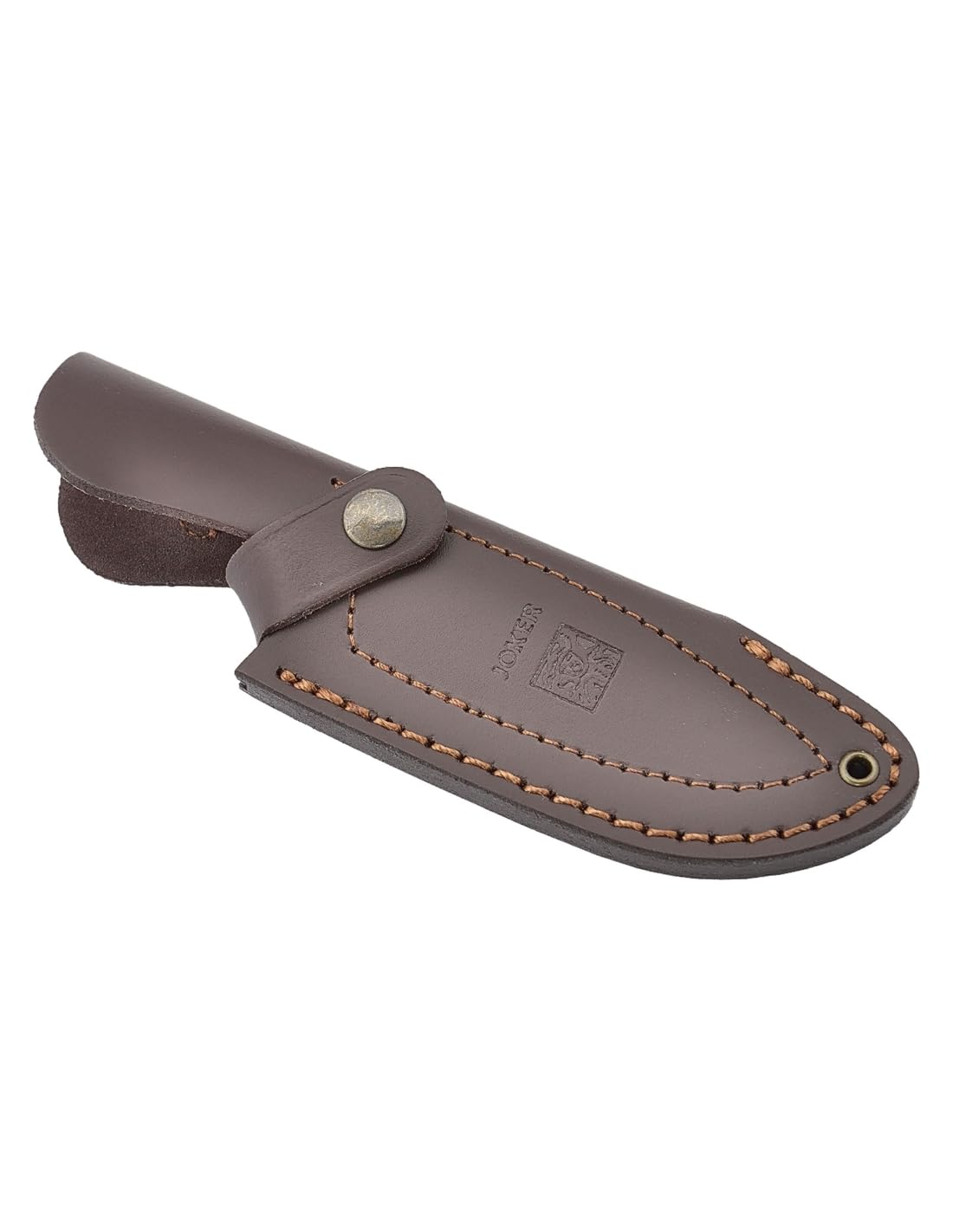 Joker CN59 - Jagdmesser mit Walnuss Griff BRAUN und Stahlblech von 10,5 cm. - Werkzeug für Jagd, Angeln, Überleben und Bushcraft - Hergestellt in Albacete