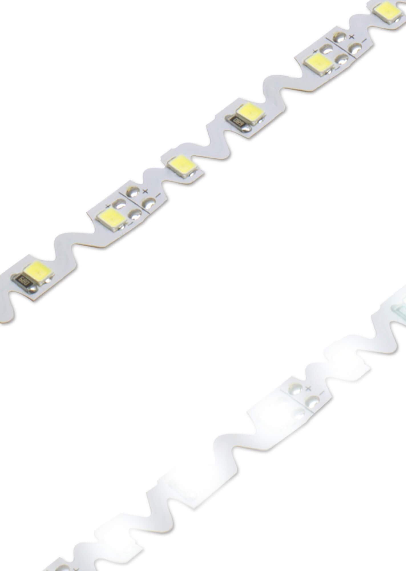 Tira LED en forma de S de 24 V, IP20, luz blanca cálida, 72 LED/m 2835, set de hogar inteligente y fuente de alimentación, controlador Zigbee, mando a distancia de 6 m