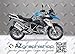 Kit d'autocollants latéraux compatibles avec BMW R 1200 GS 2013-2016 AD-R1200GS-STD-001 (BLUE)