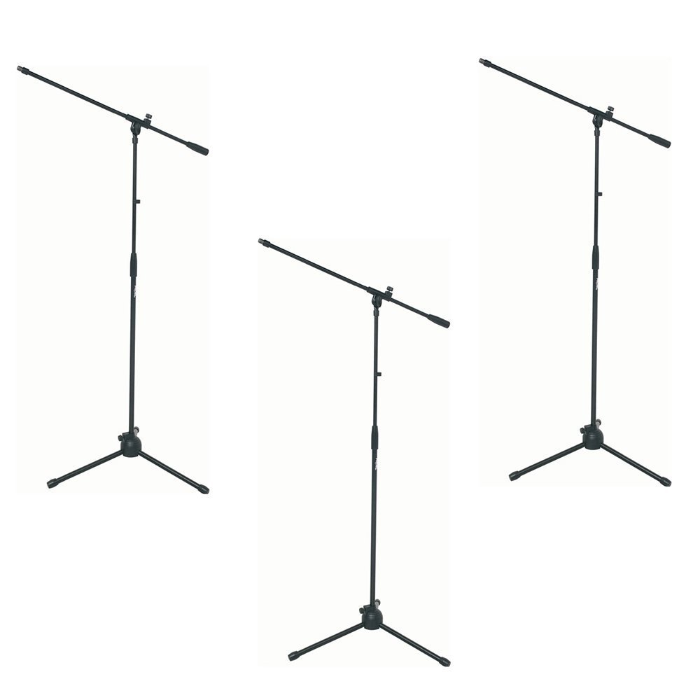 PROEL RSM180 – Tres barras jirafa para micrófono base tripode con articulación de nailon