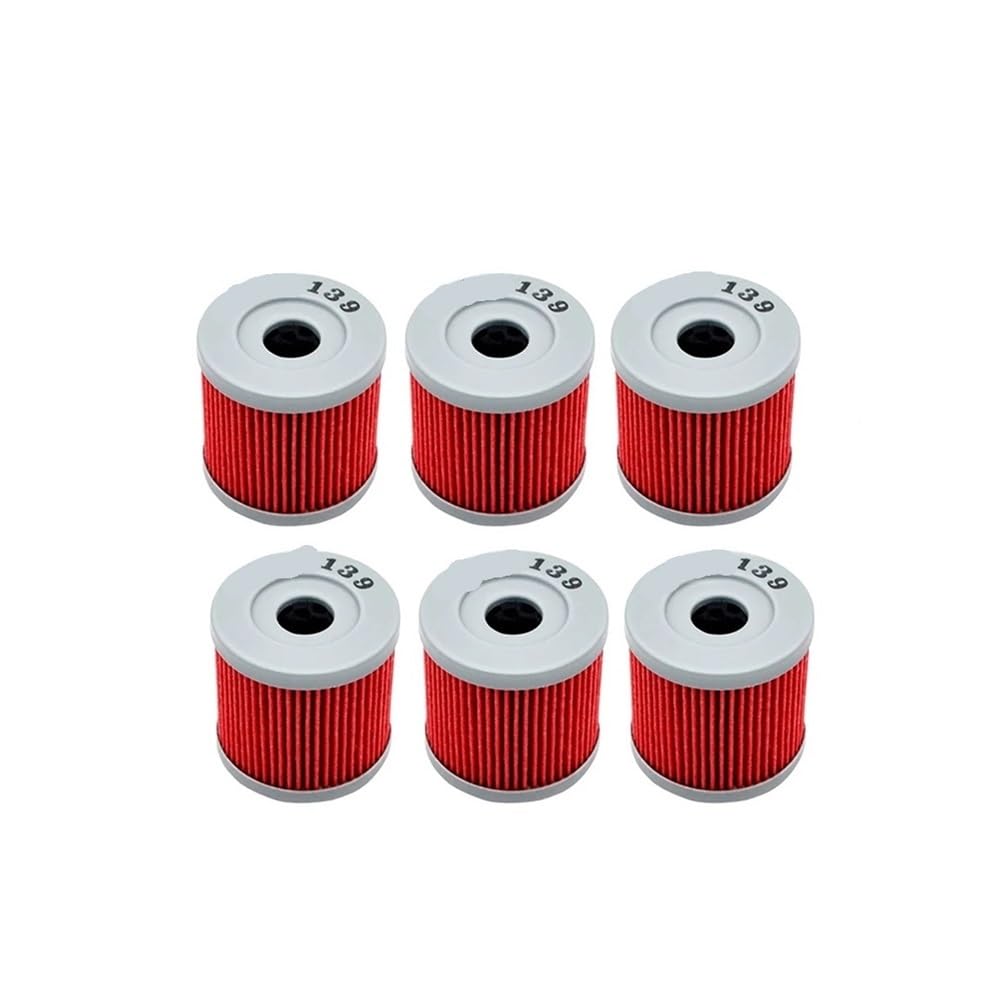 2/4/6pc Powersports Patrone Ölfilter Fit for DRZ400 DRZ400E DRZ400S DRZ400SM LTZ400 LTR450(4 Pcs)