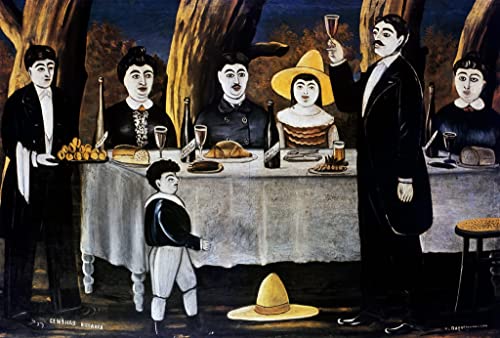 Impression sur Toile Niko Pirosmani Peinture Moderne Haute Qualité