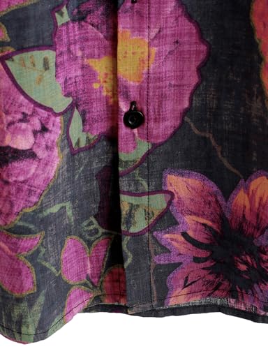 Image of VATPAVE Mens Casual Hawaiian Floral Shirts Short Sleeve Button Down Tropical Shirts Beach Summer Shirts