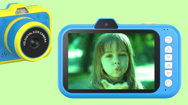 Amazon.com: CHAKEYAKE Kids Camera, Toddler Digital Camera with