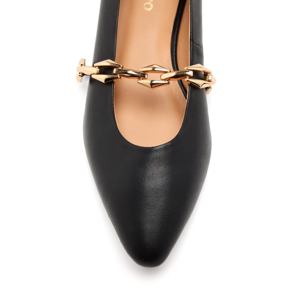 GIOSEPPO Ballerina Pelle con Catena Hallie