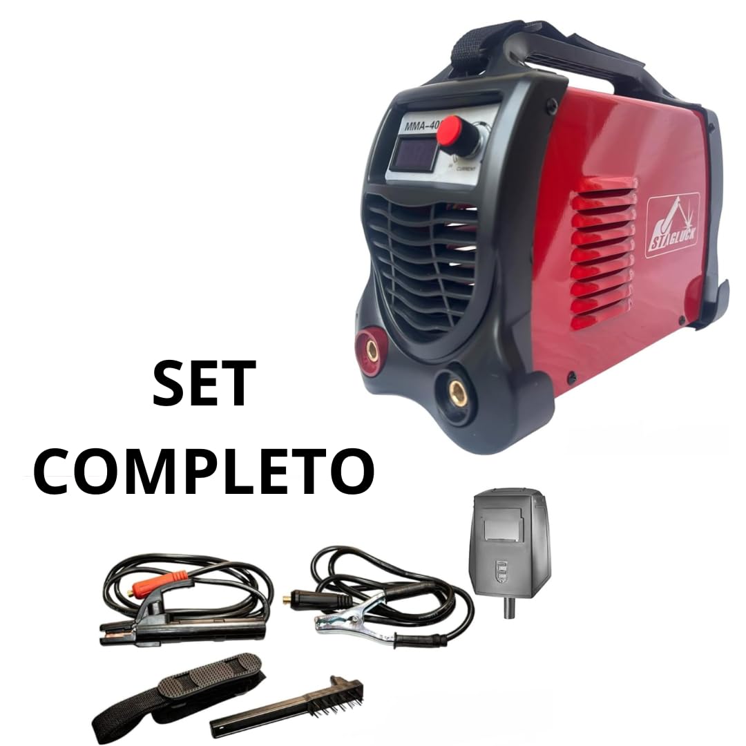 Saldatrice a Elettrodo Elettrica Inverter da 400 Ampere con Accessori - Soluzioni Professionali per Saldature Precise e Affidabili