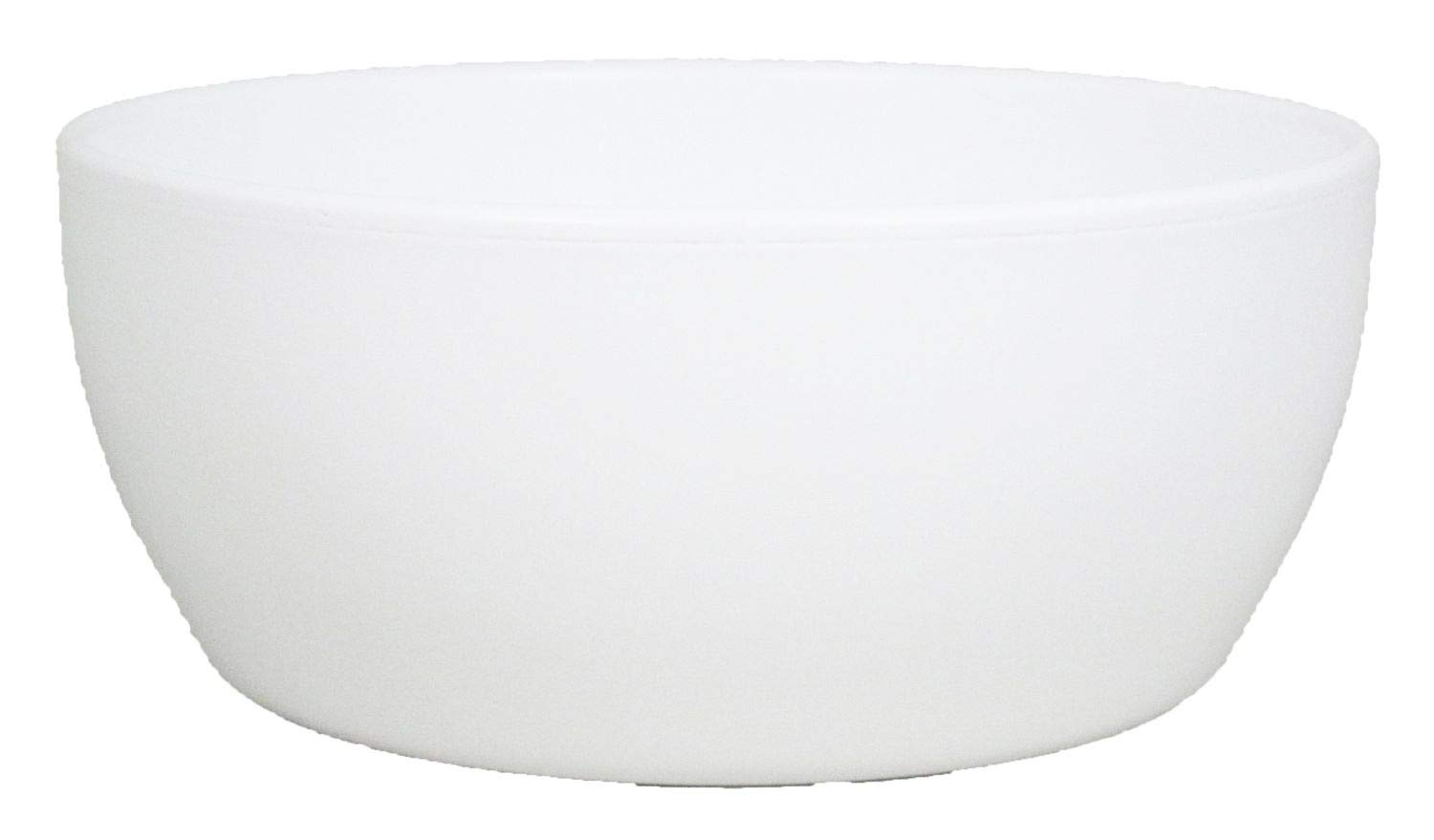 INNA-Glas Ceramic plant bowl, Ø18,5cm, 8,5cm, white, matt