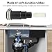 Dishwasher Drain Hose Adapter Compatible with Insinkerator Garbage Disposals, Rubber Drain Connector Kit Include 1 Hose Clamp and 3 Spring Clamps