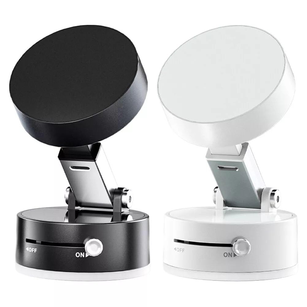 REETIK FASHION HUB Vacuum Suction Magnetic Phone Holder for Car, Magnetic Suction Phone Mount, Foldable and Retractable Double-Sided Magnetic Phone Holder for All Phones-picture-22