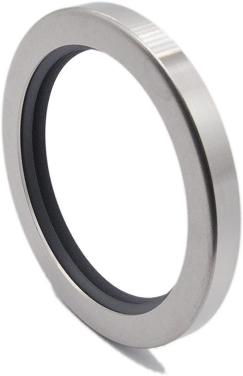 Air Compressor Oil Seal, PTFE Lip Oil Seal SS Housing Single Dual Screw Air Compressor Parts Multi 70x90x10mm(70x90x10 Cdlbdbk)