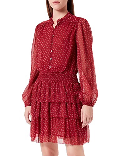 Pepe Jeans Delia Dress, Rojo (Burnt Red), XL para Mujer