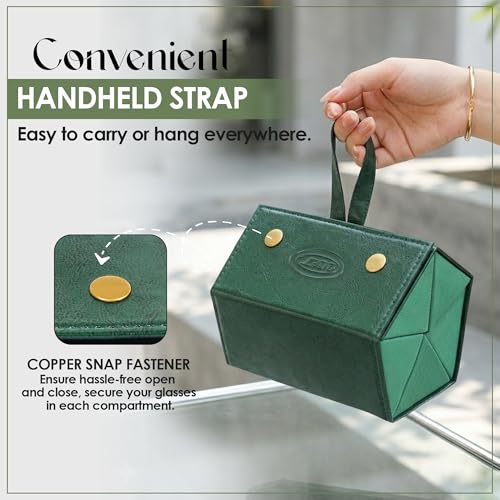 Image of LEDO Sunglasses Box Organizer Holder Case