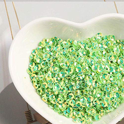 3 mm oro claro cóncavo PVC granel lentejuelas accesorios